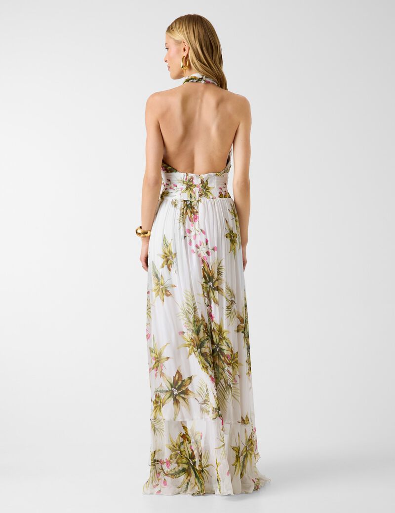 Marciano halter-neck maxi dress