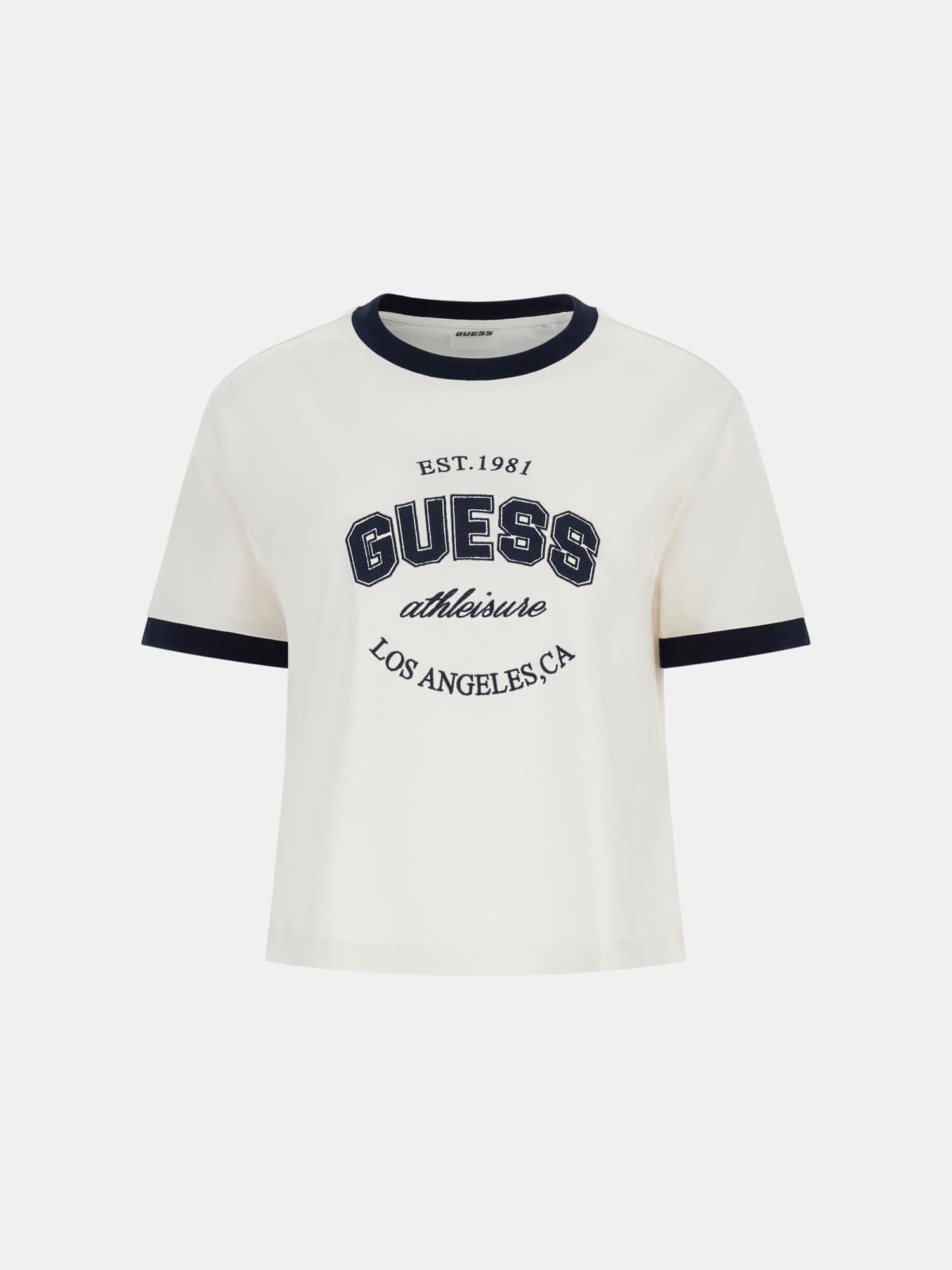 Front logo crop t shirt