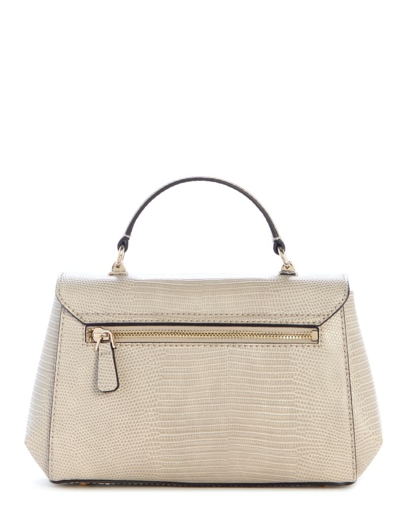 guess melinda animal print handbag