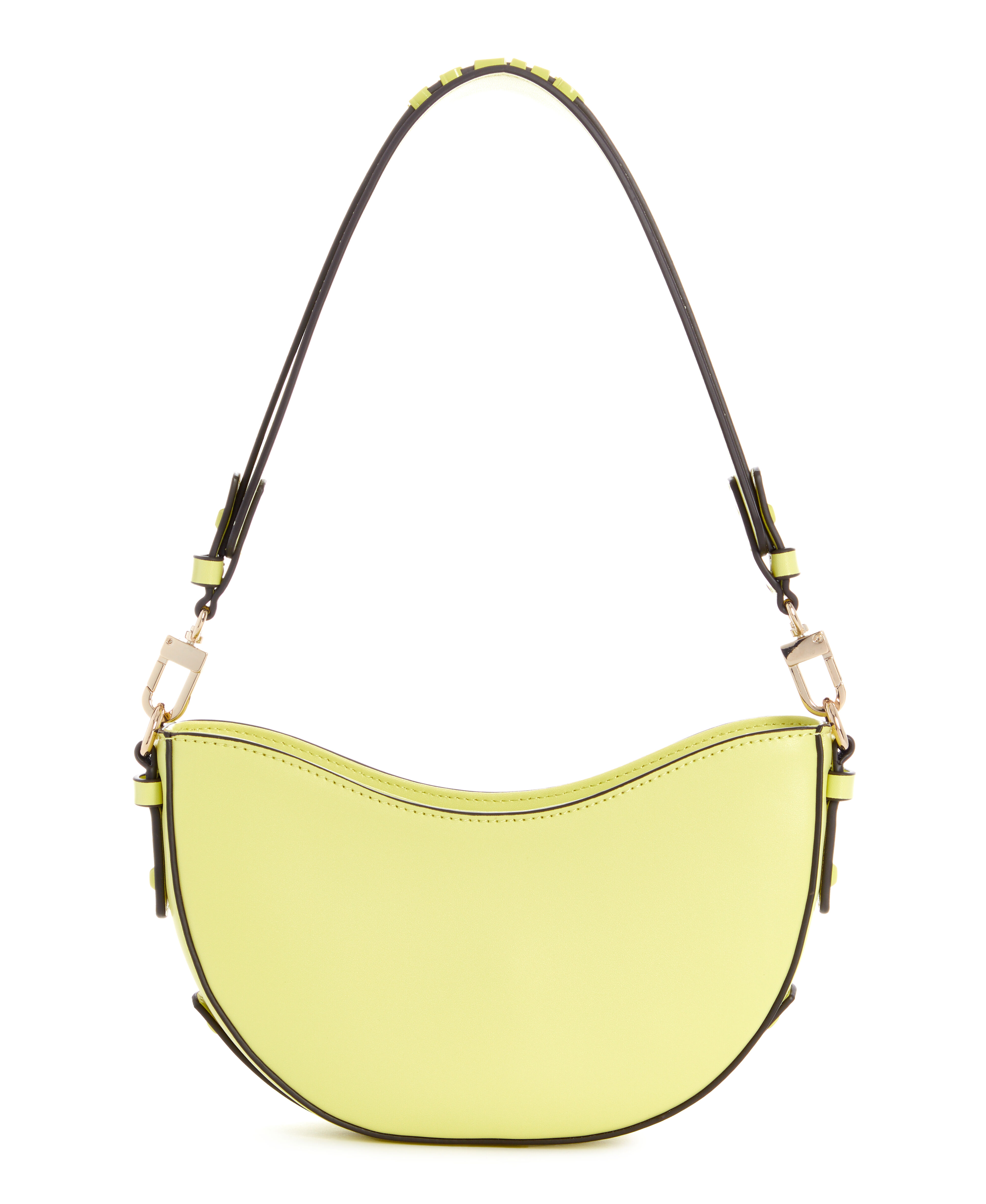 Yellow shoulder bag top