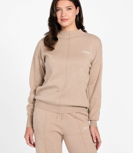 High neck sweatshirt