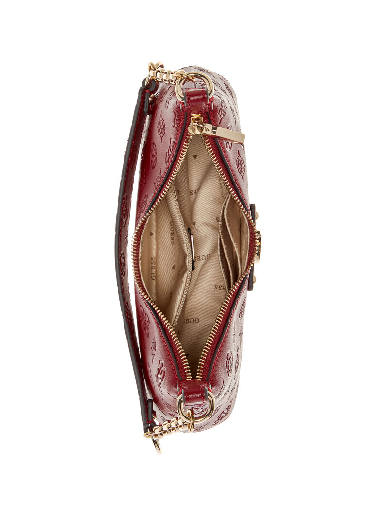Gerty 4G peony logo shoulder bag
