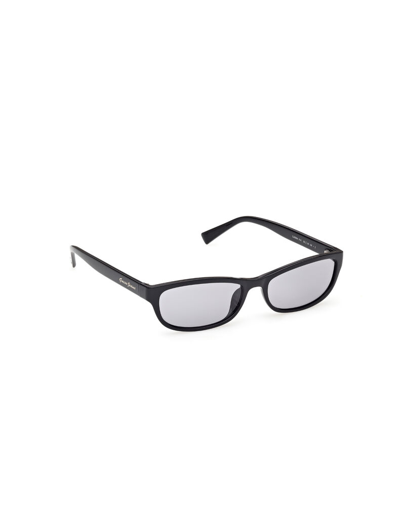Rectangle metal sunglasses