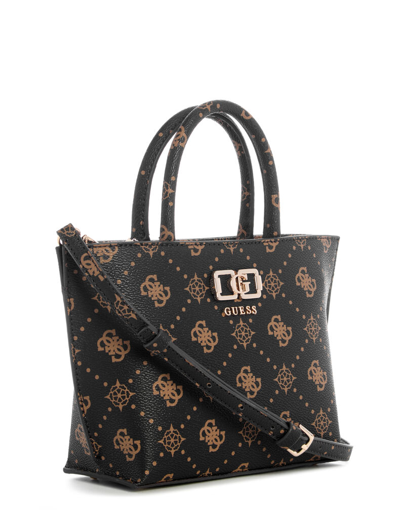 guess emelie logo tote bag