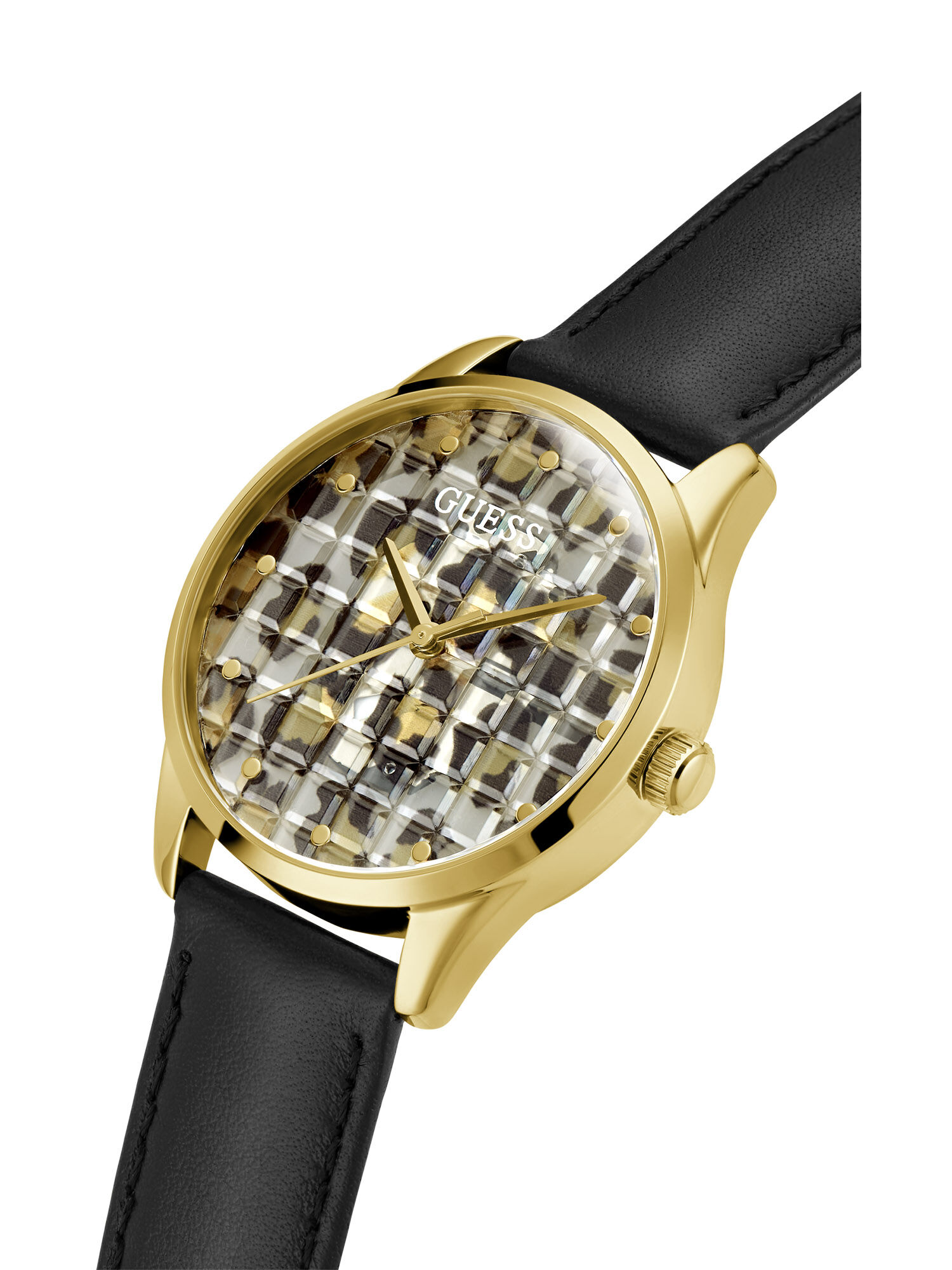 Guess transparent 2025 watch