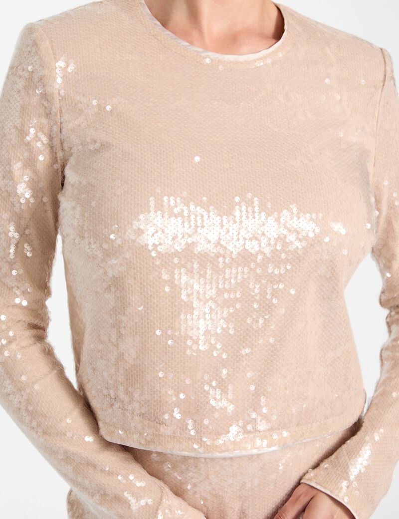 guess sequins top