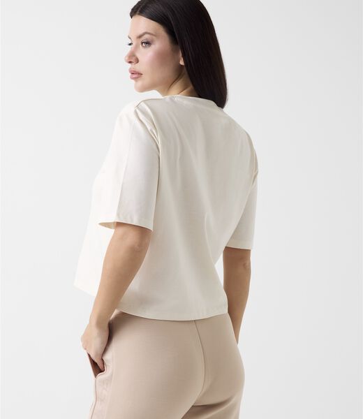 Embroidered logo T-shirt