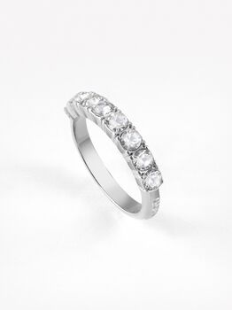 3Mm Front Pave Ring Rh