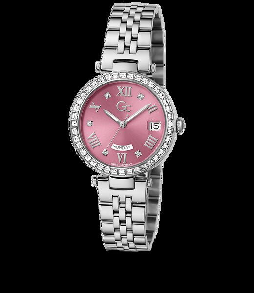 Gc Flair Crystal mid size metal watch