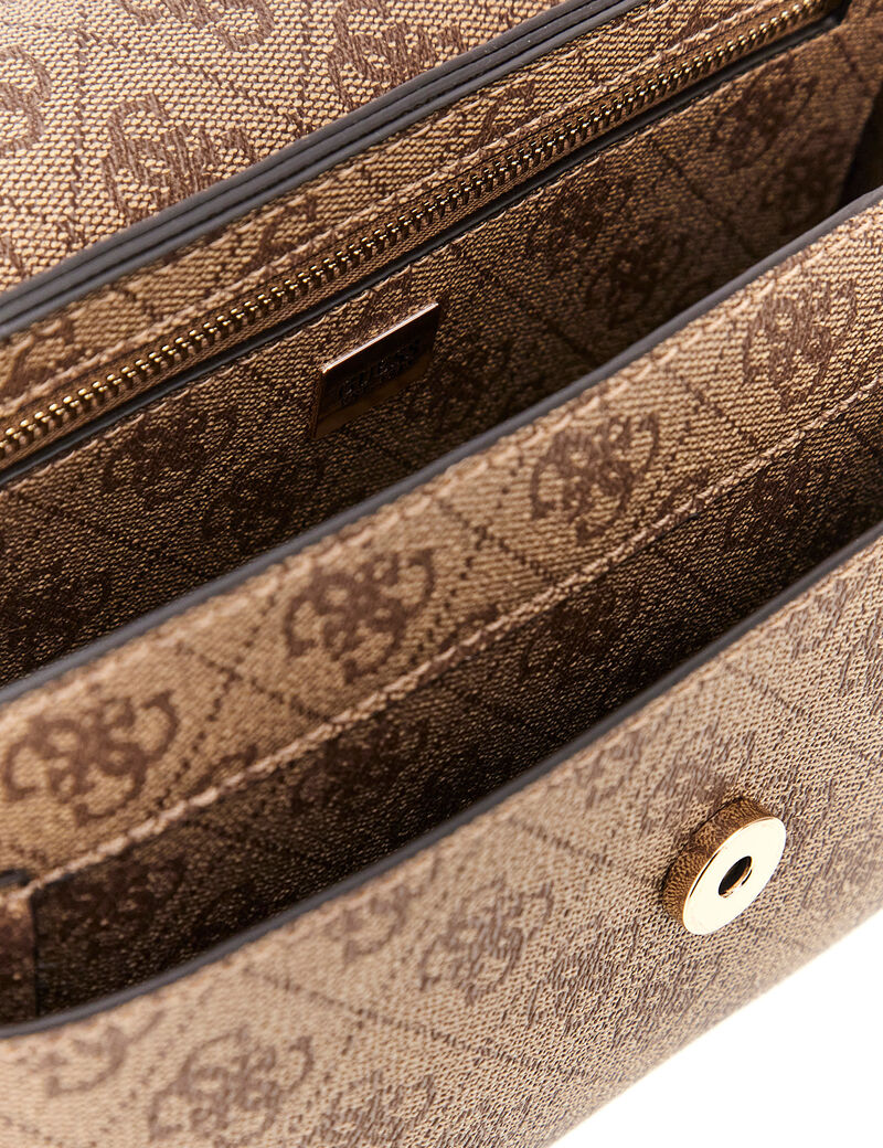 Eco brenton flap shoulder bag