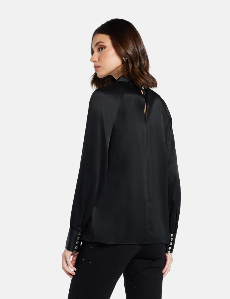 بلوزة ديون طويلة الأكمام مريحة