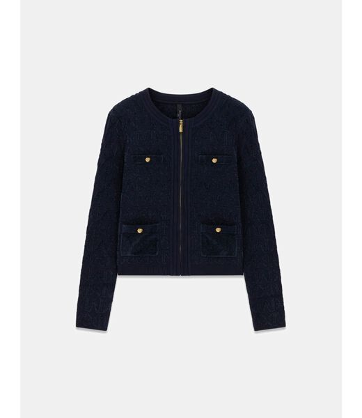 جيس marciano zipped cardigan