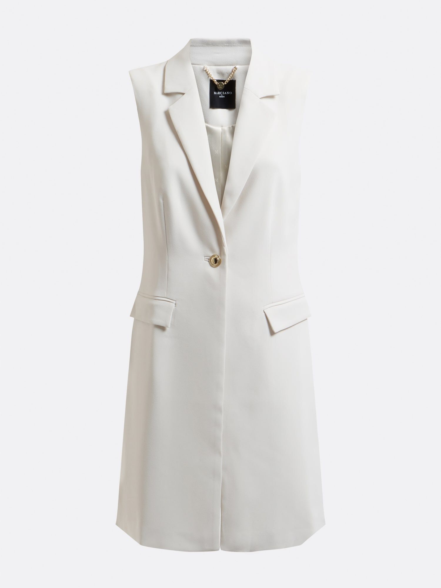 White Blazer Dress