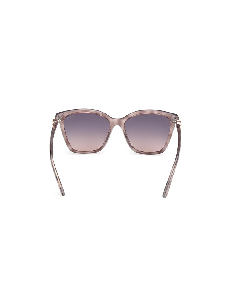 Square gradient grey smoke sunglasses