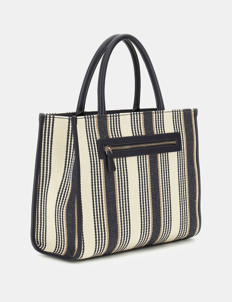 Nicolette Stripe Handbag