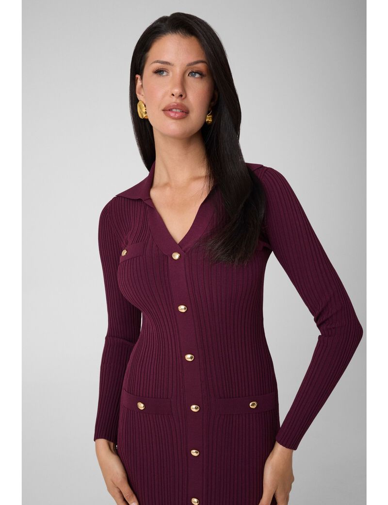 جيس marciano sweater midi dress