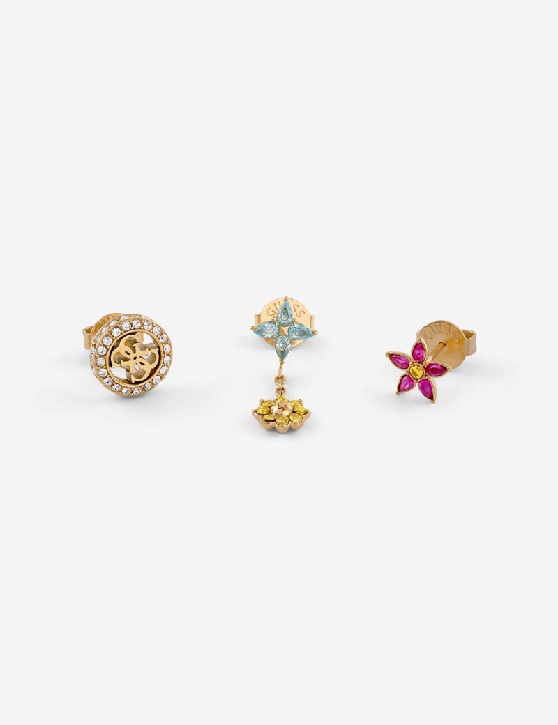 4g crystals set studs