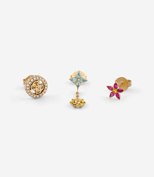 4g crystals set studs