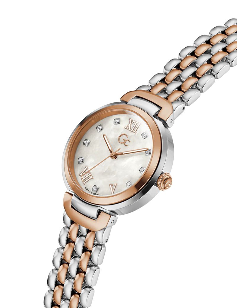 Gc Allure dual tone metal watch
