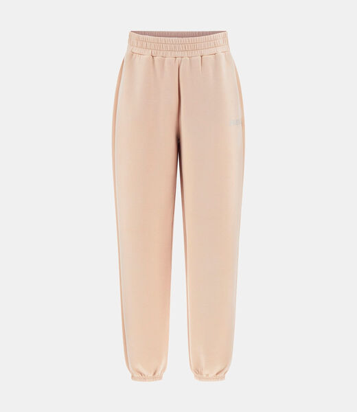 Rhinestone logo joggers