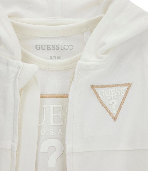 SET HOODED VEST+SS BODY+PANTS