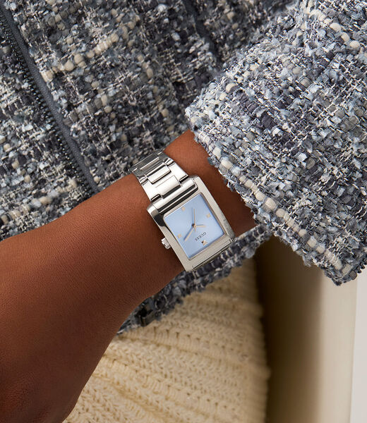 Ladies Silver Tone Analog Watch