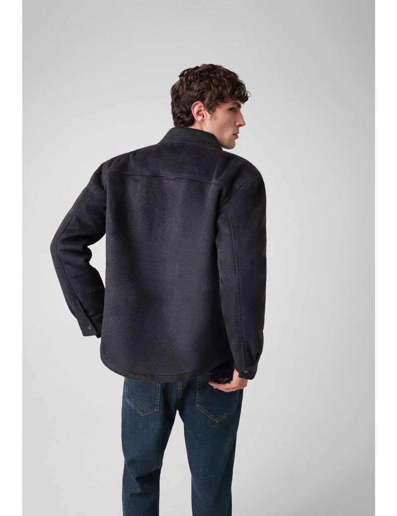 جيس padded wool jacket