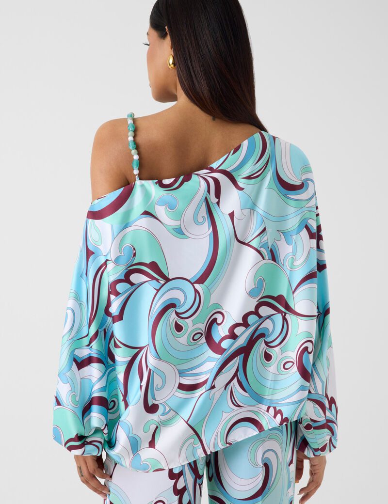 Marciano one-shoulder blouse