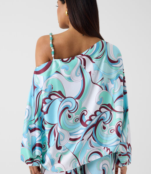 Marciano one-shoulder blouse