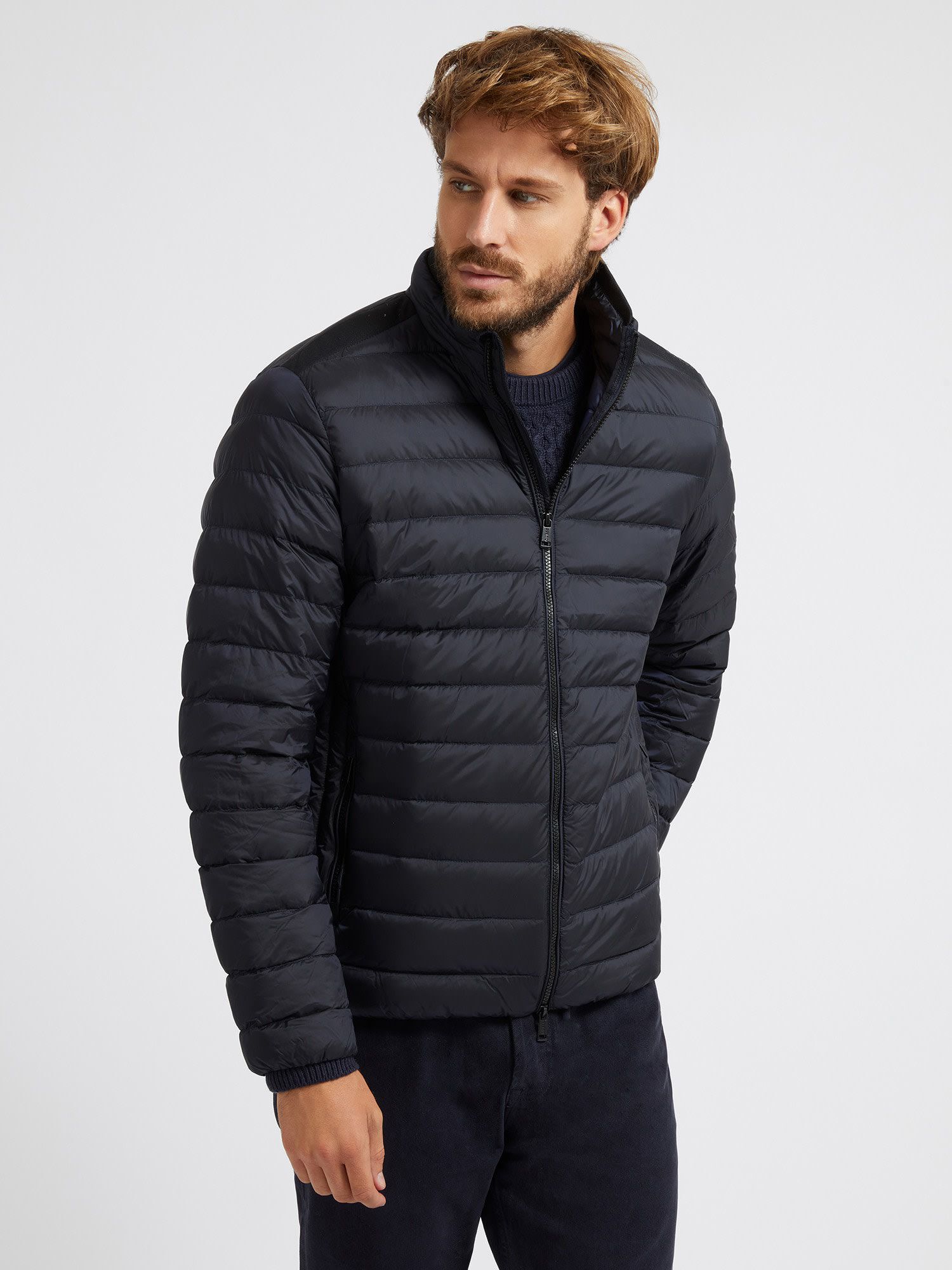Padded sweater deals