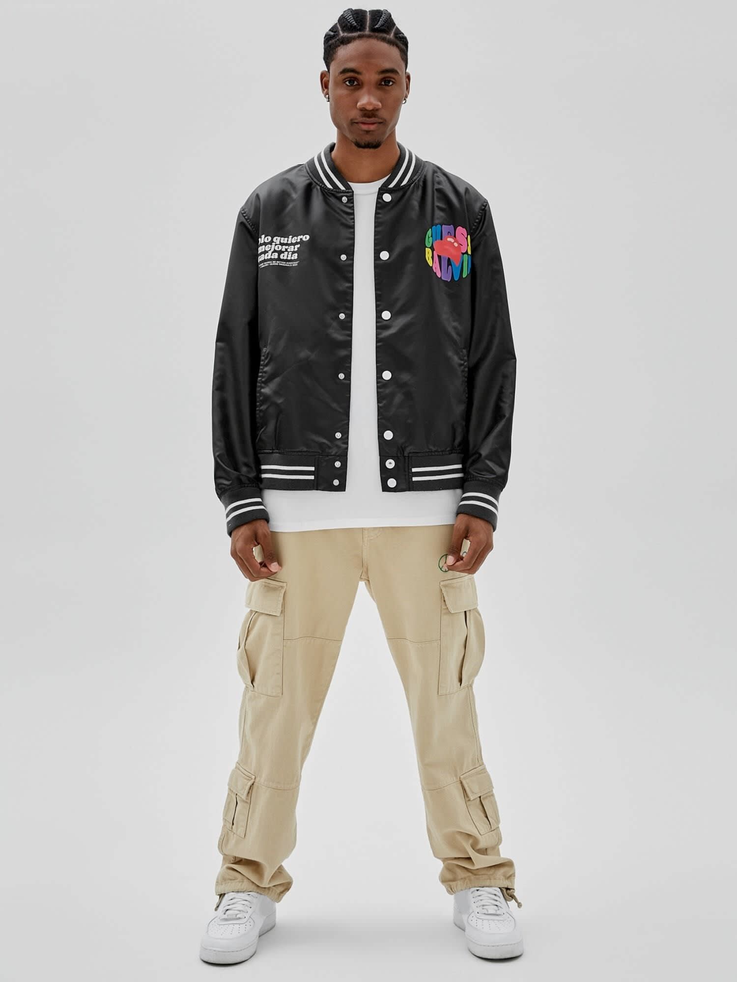 Guess j balvin jacket clearance
