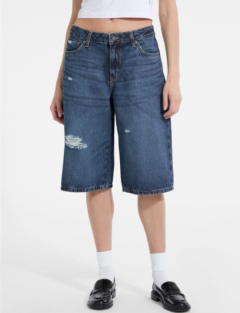 Baggy Denim Shorts