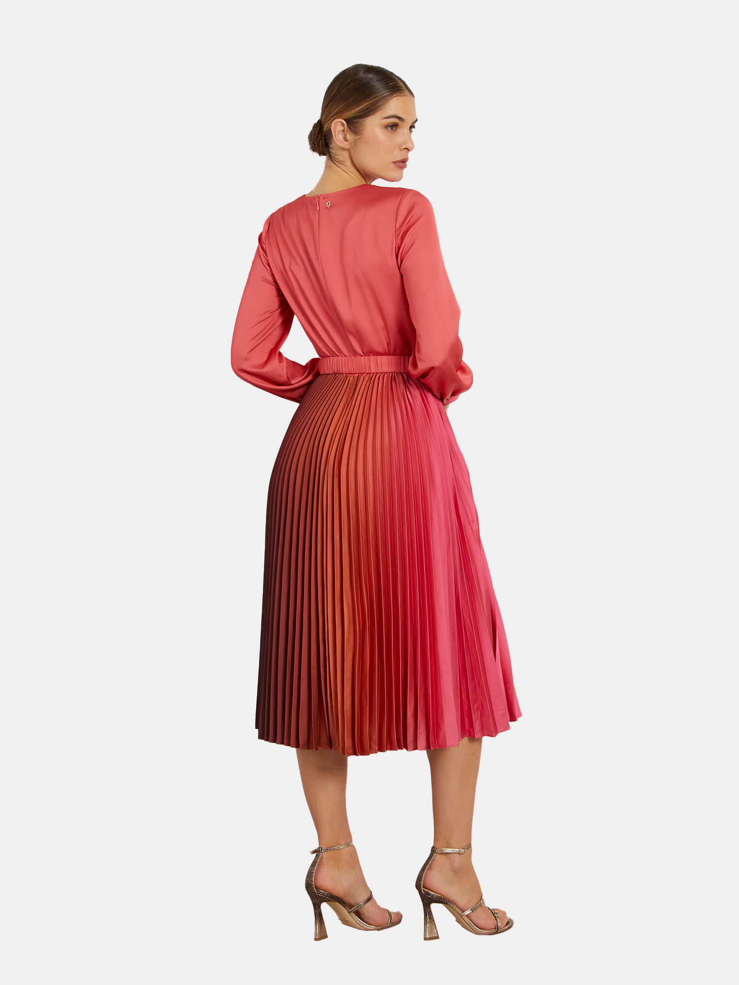 Guess coral dress store
