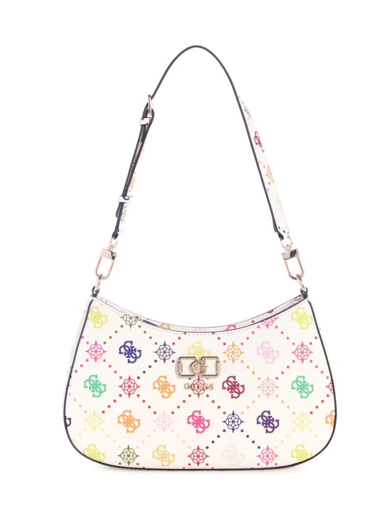 EMELIE LOGO TOP ZIP SHLDR BAG