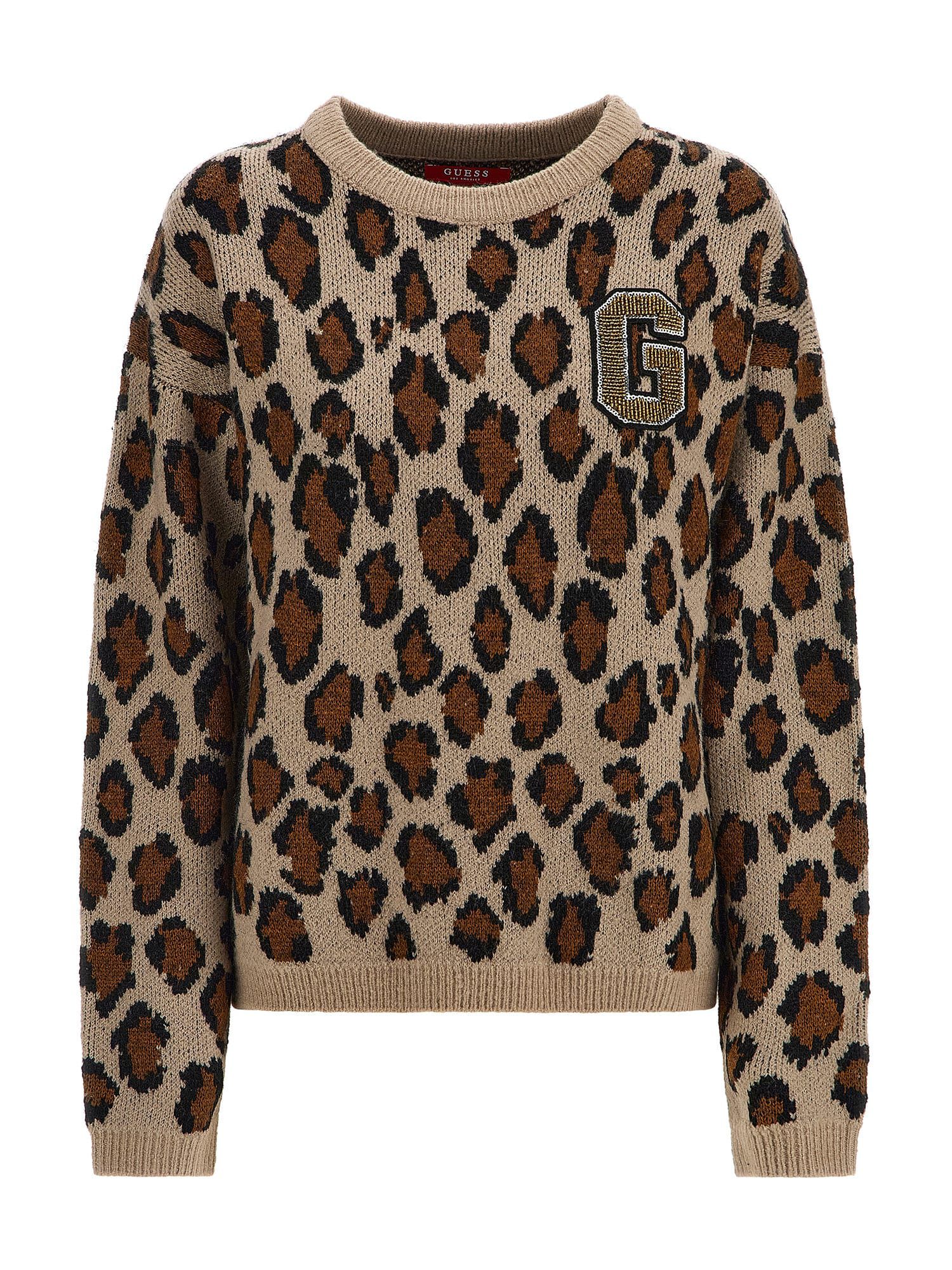 Guess leopard clearance