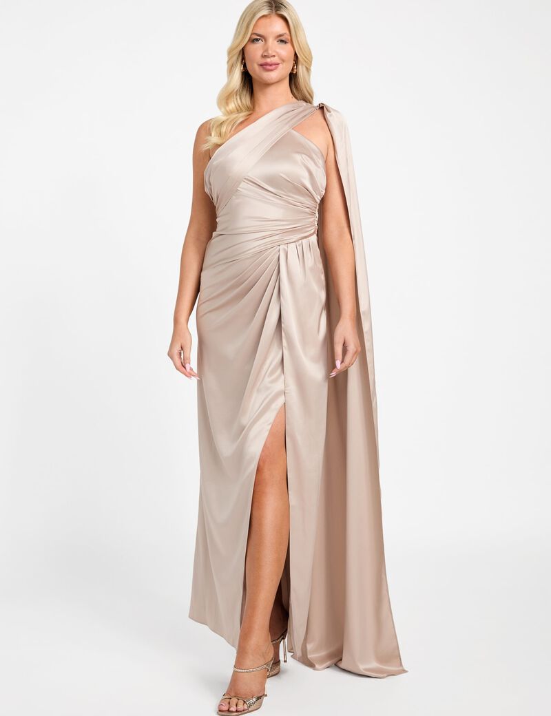 Marciano draped maxi dress