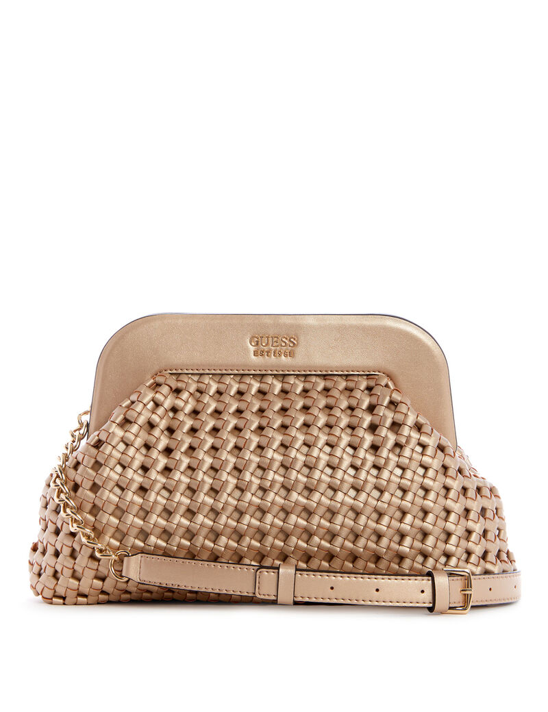 Shop GUESS Online Sicilia Frame Clutch
