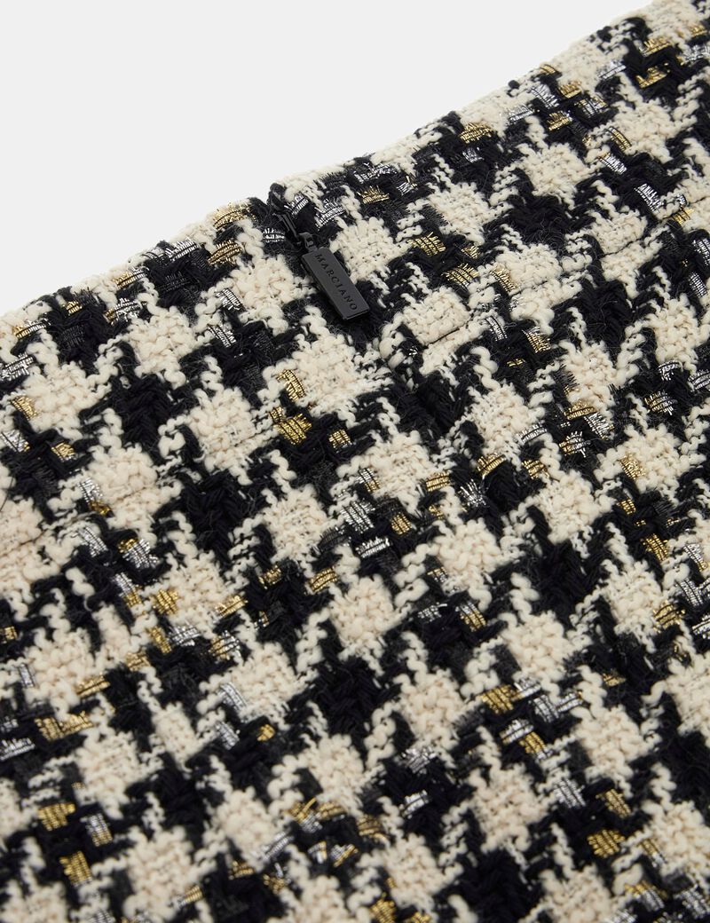 Marciano pied du paul mini skirt