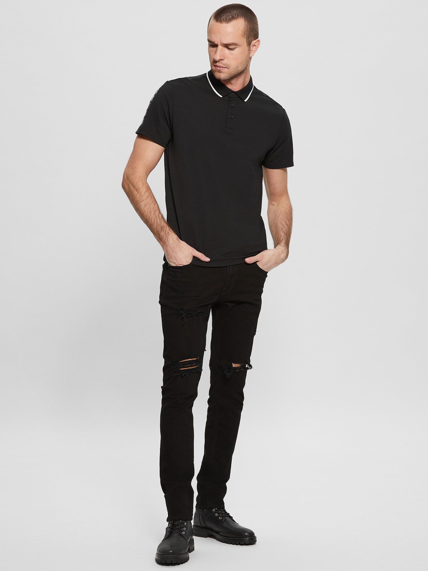Guess golf shirts outlet