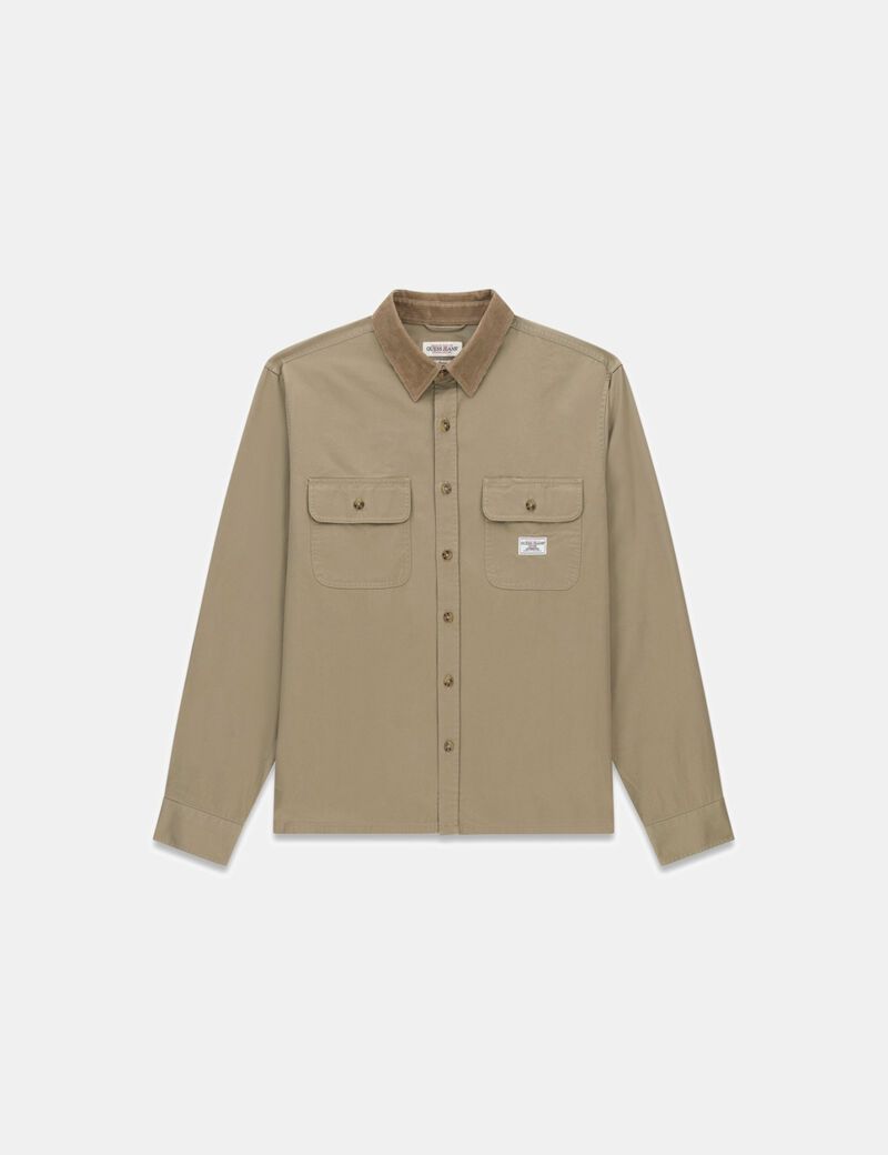 جيس regular fit flannel shirt