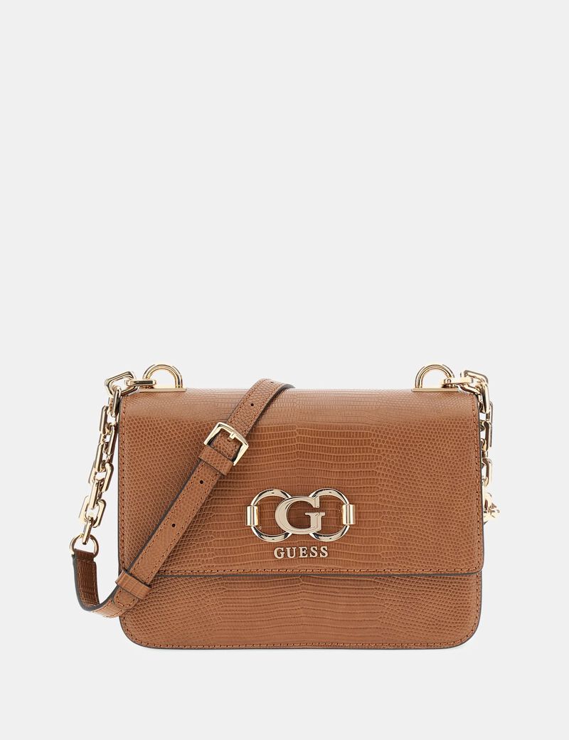 حقيبة سالينج كروس بودي بطبعة جلد التمساح