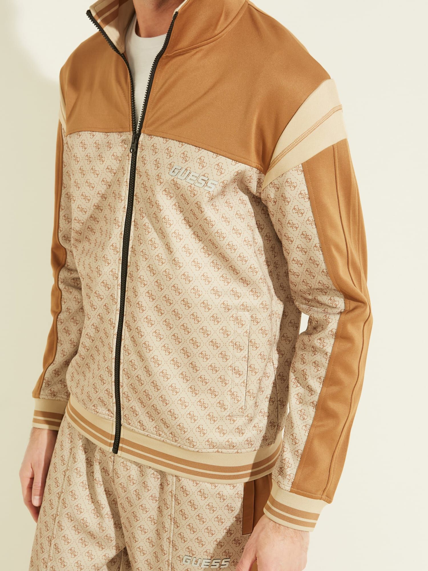 Shop GUESS Online Full Zip Sweatshirt