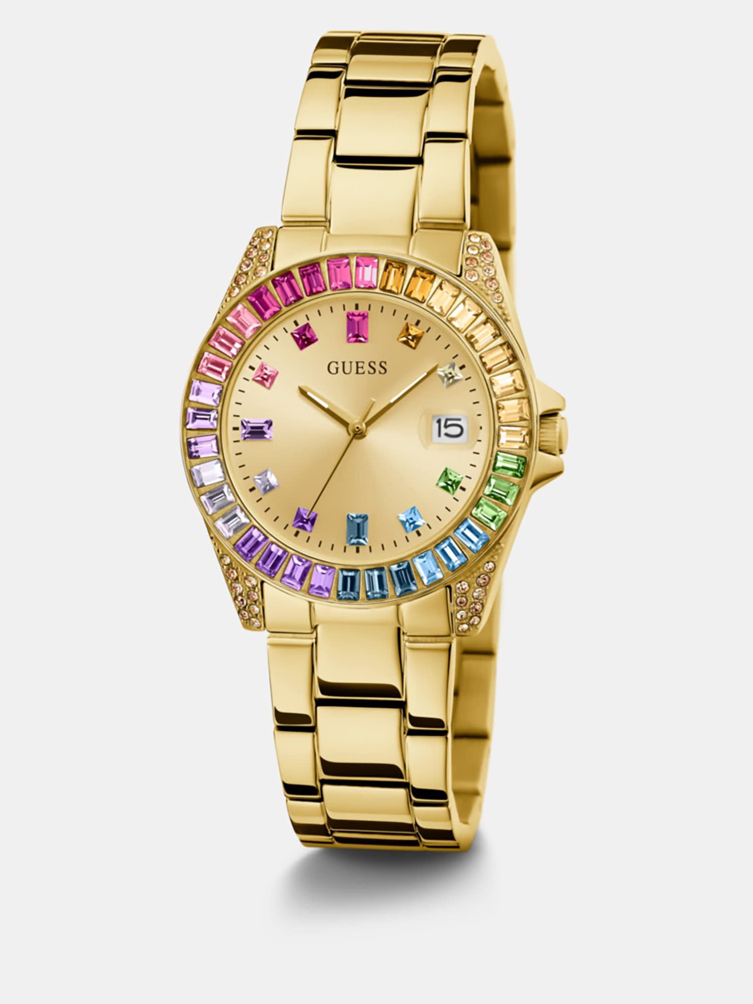 Guess watches shop gold