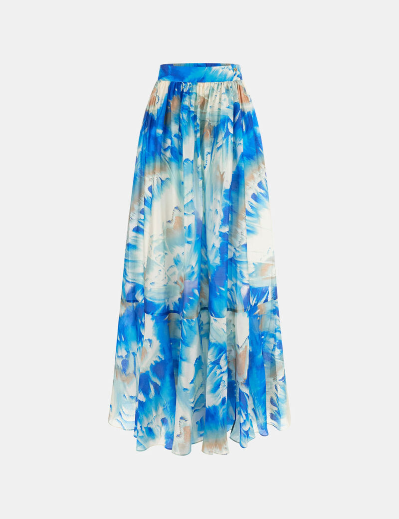KAT PRINTED MAXI SKIRT