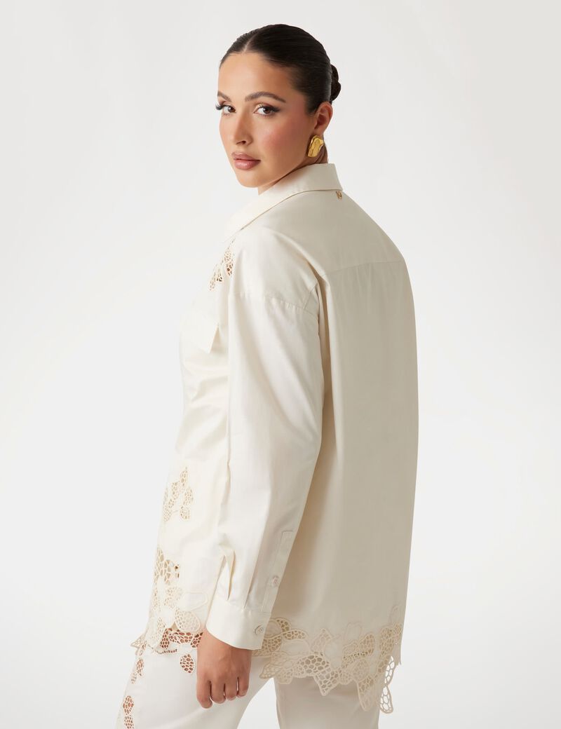 Marciano embroidered shirt
