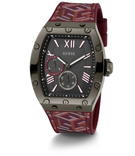 GUN CS / SUN GREY MF DL / BURG SILICONE / BURG LOGO LTR STRP