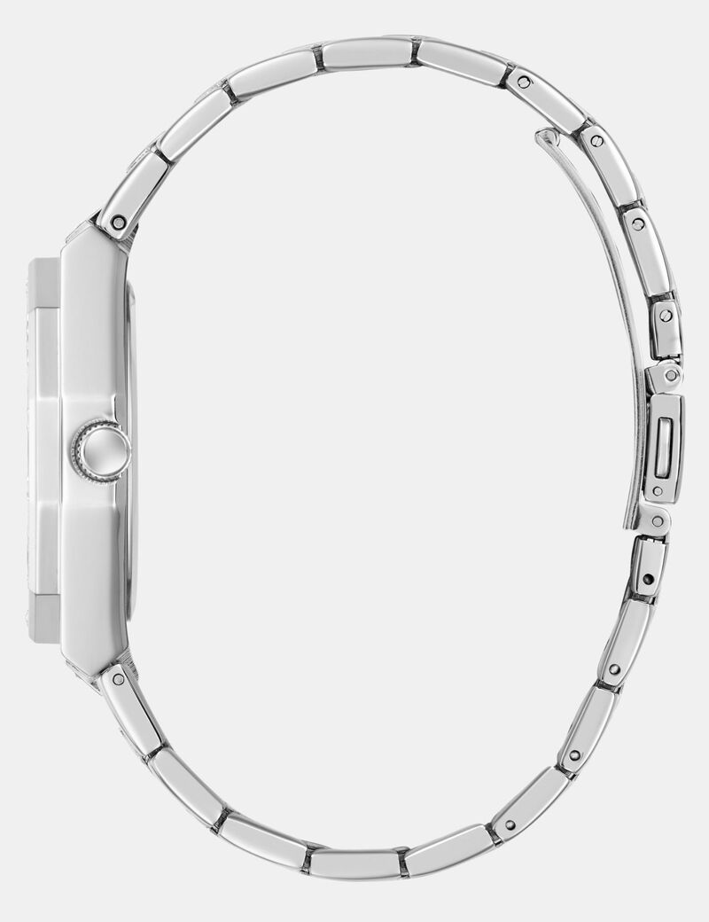 Ladies Silver Tone Multi-function Watch