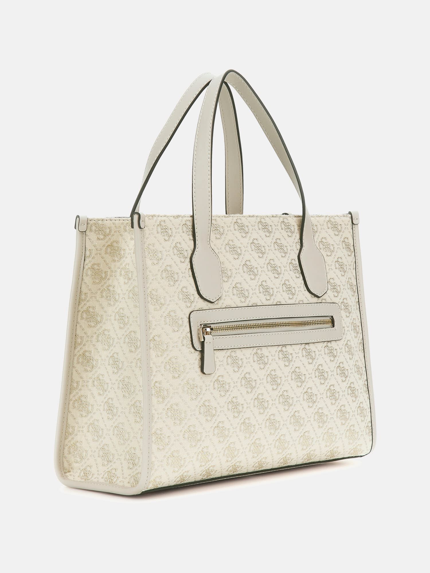 Guess cream handbag clearance