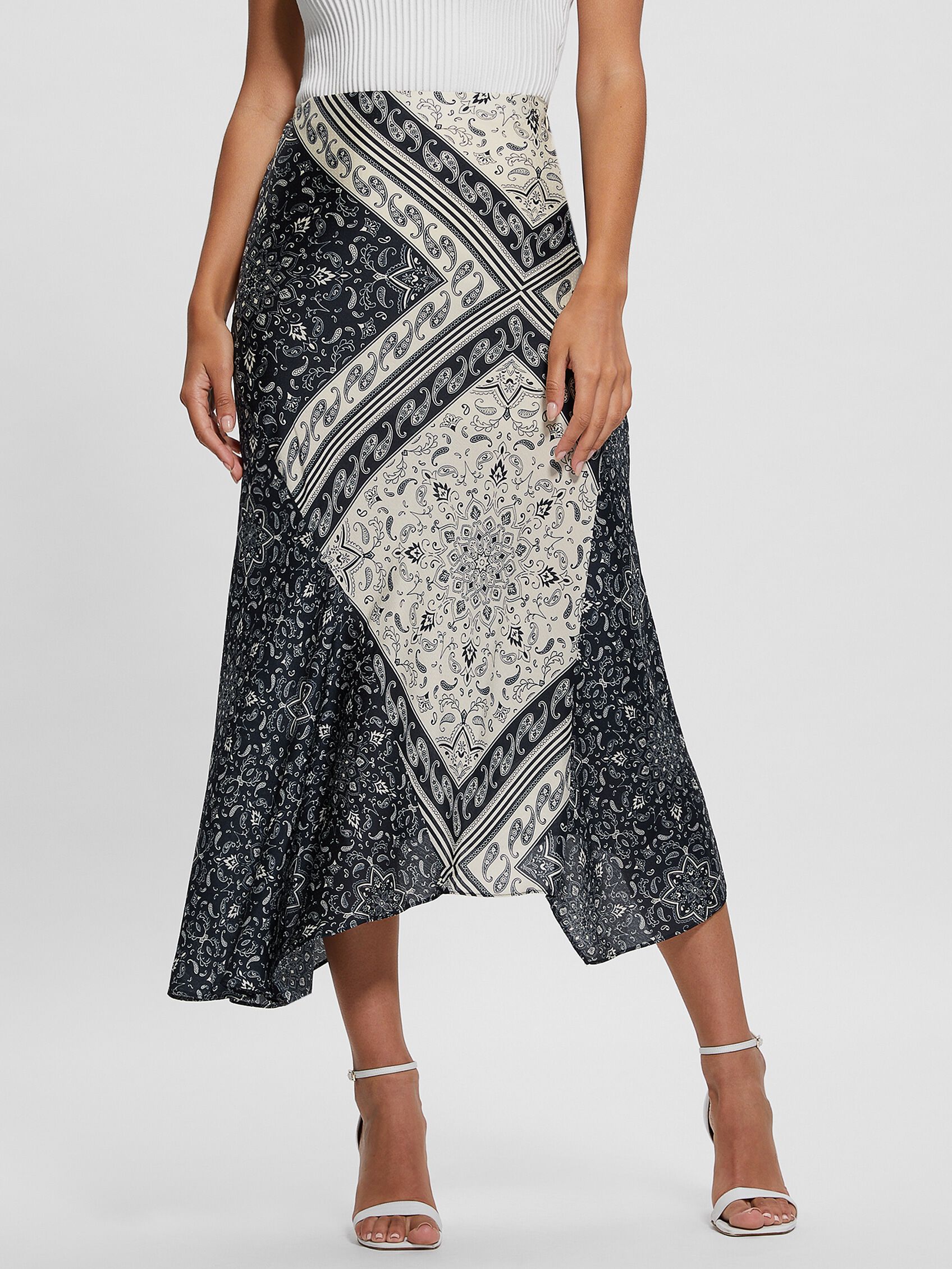 Printed long new arrivals skirt