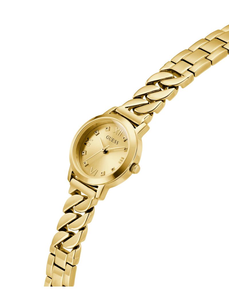 Ladies Gold Tone Analog Watch